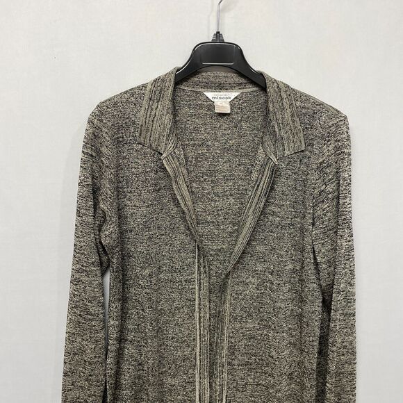 Exclusively Misook Open Front Cardigan Sweater Size XL X-Large Acrylic B335 -4 - Picture 8 of 13